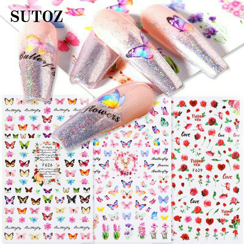 sticker bướm dán ẩn