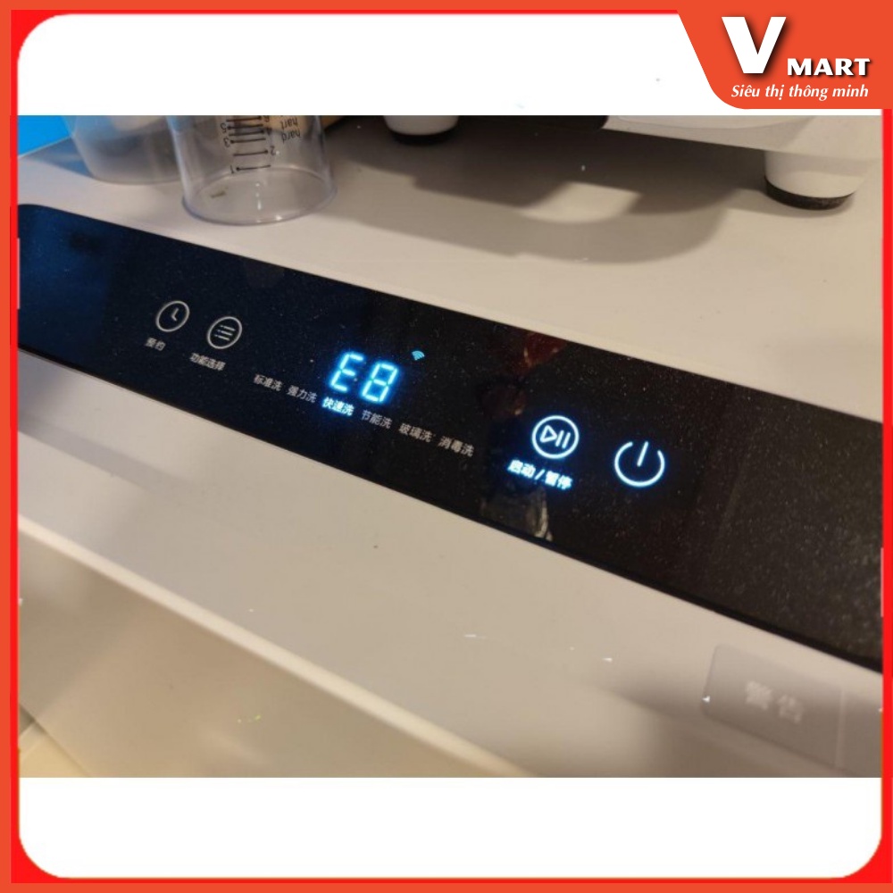 Máy rửa bát, chén thông minh kết nối ÂPP Xiaomi Mijia Dishwasher. An toàn tiện lợi cho mọi căn bếp .