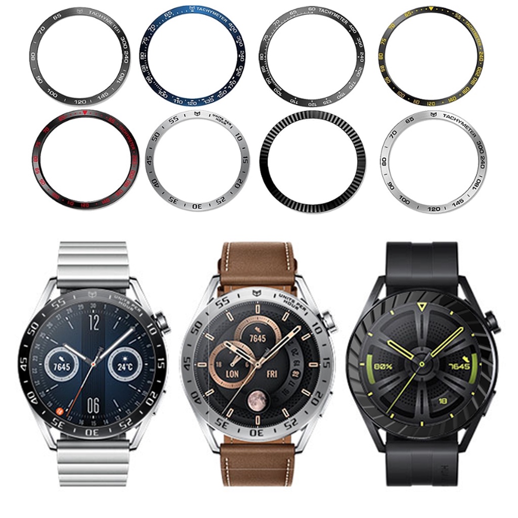 [HUAWEI GT 3] Viền Bezel bảo vệ đồng hồ Huawei Watch GT3-46mm