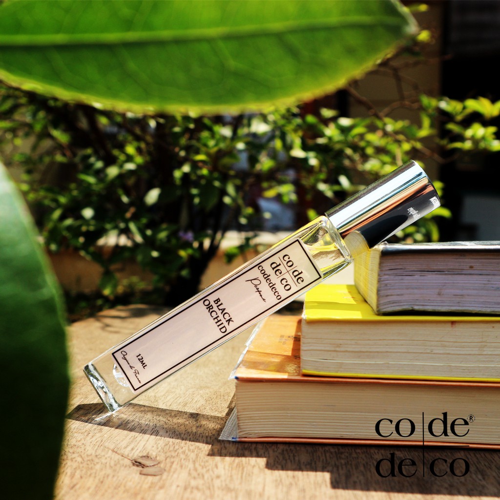 Tinh Dầu Nước Hoa Dạng Xịt Code Deco Black Orchid 10ml, Bí ẩn, Hiện đại, Gợi cảm, Tiện Lợi, Nhỏ Gọn