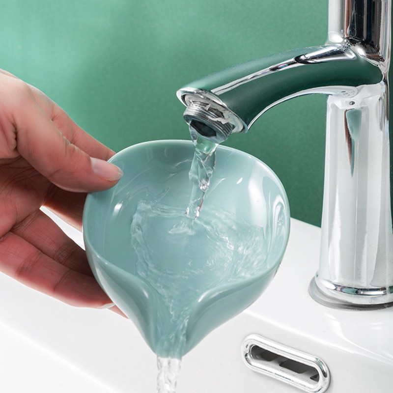 Giá Đỡ Xà Phòng Hình Láleaf Tiện Dụng Cho Phòng Tắm