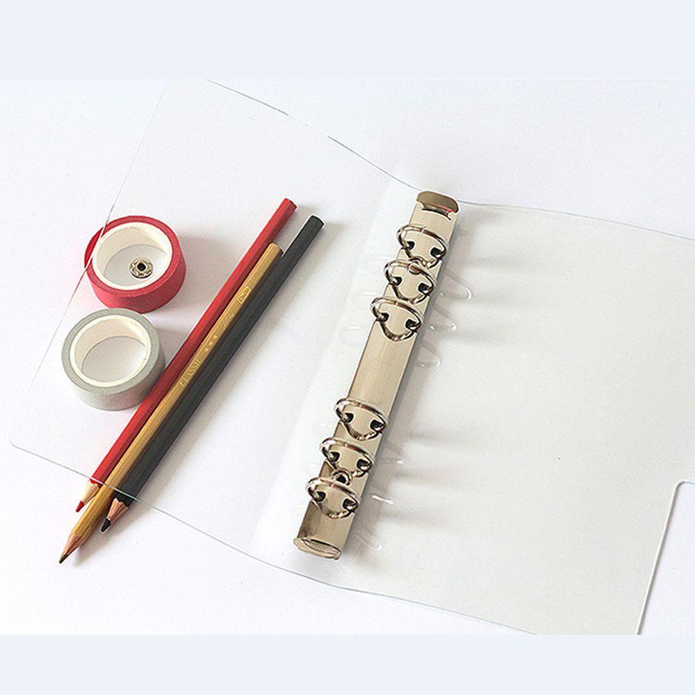 AUGUSTINE Vỏ Bọc Sổ Tay Kế Hoạch Agenda Trong Suốt Tiện Dụng