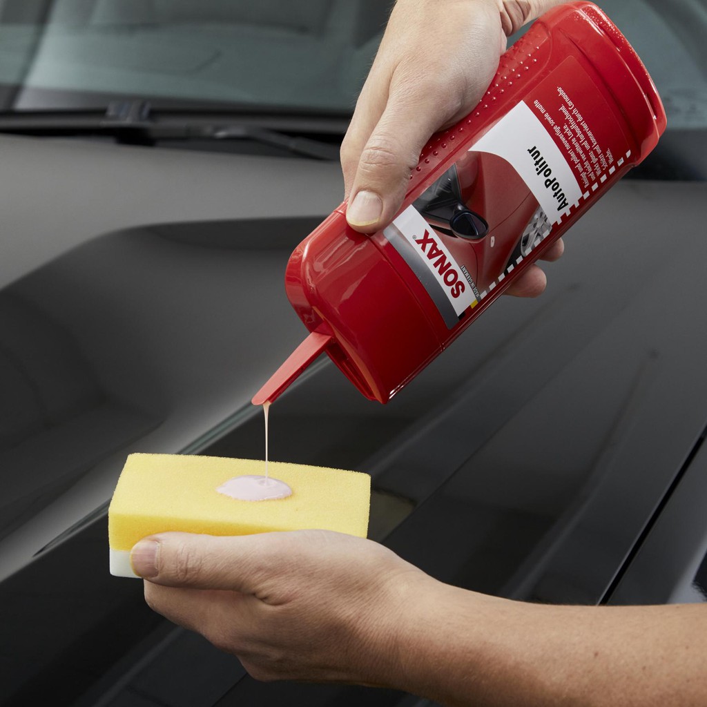 SONAX - Kem Đánh Bóng Sơn Xe Mờ Xước (Sonax Car Polish 250ml) [Hàng Đức Chính Hãng]