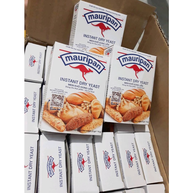 Men khô Mauri 10gr - 1 hộp 5 gói