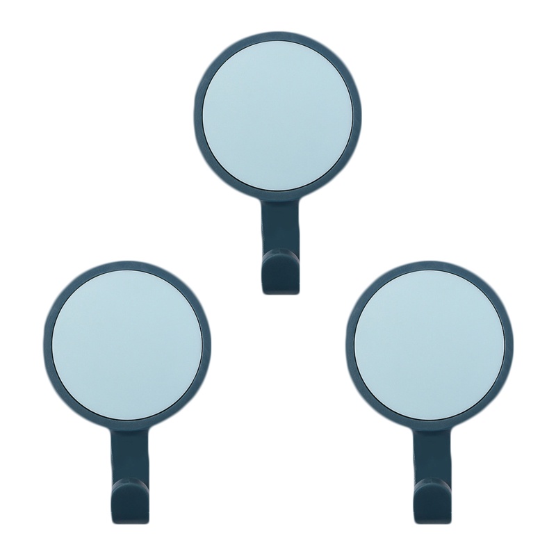 Bộ 3 Móc Treo Đồ Dán Tường Siêu Dính Chống Thấm Nước Tiện Dụng Cho Phòng Tắm / Nhà Bếp