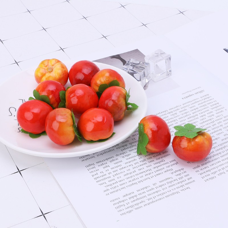 Set 20 Quả Cà Chua Giả Bằng Nhựa Dùng Trang Trí