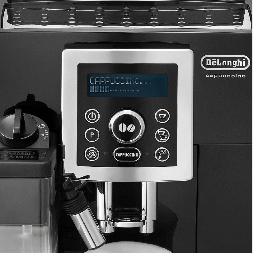 Máy pha cà phê tự động từ cà phê hạt và bột Delonghi Ecam 23.466.B