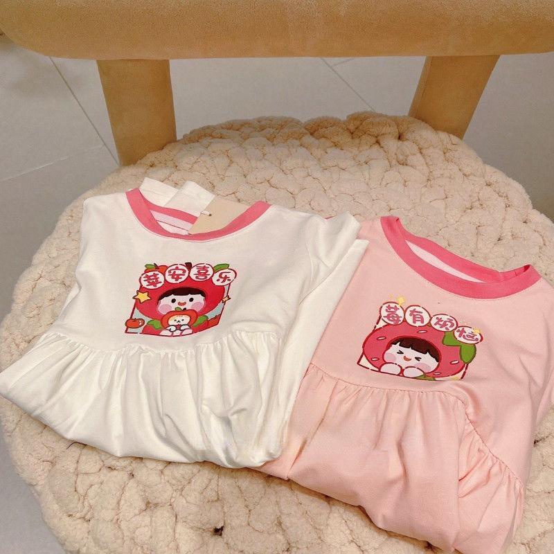 Đầm Công Chúa Mùa Hè Tay Ngắn Thời Trang Mùa Hè 2022 Cho Bé Gái