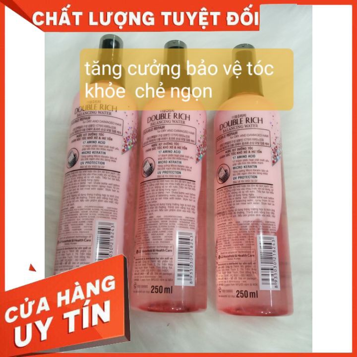 Double Rich 250ML  Xịt dưỡng tóc chăm sóc tóc  khô xơ &amp;  hư tổn hương nước hoa FREESHIP  phục hồi tóc yếu ,bảo vệ khỏe