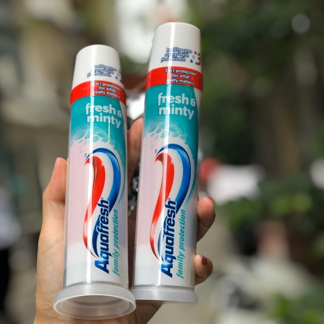 Kem đánh trắng răng Aquafresh 100ml - Hàng PHÁP chính hãng .