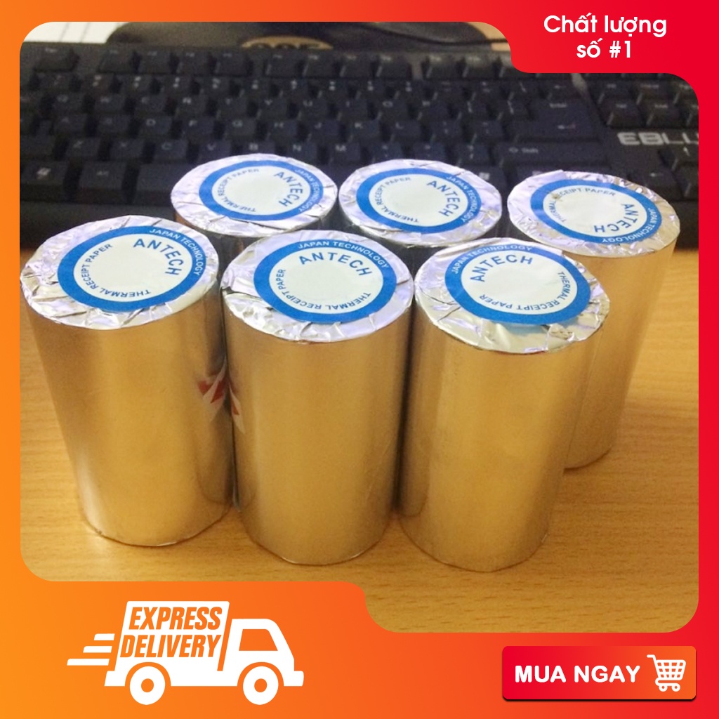 1 thùng giấy in bill, giấy in nhiệt, in hóa đơn K80 và k57 - K80  - K57