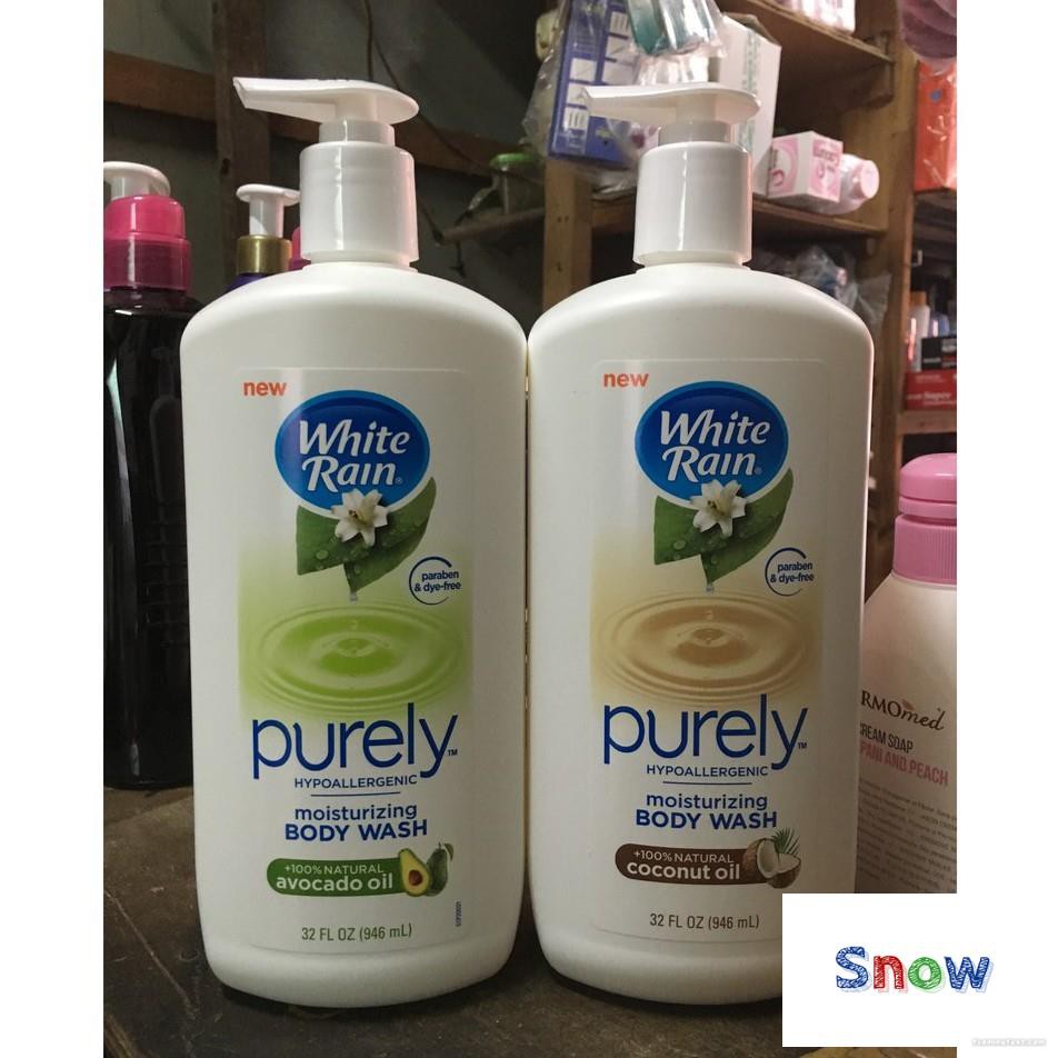 Sữa tắm dưỡng ẩm White Rain Purely 946ml Shopee Việt Nam