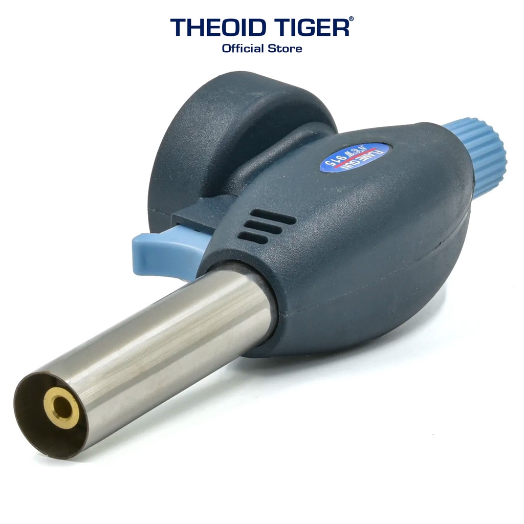 Theoid Tiger Đầu khò ga mini 915 sử dụng với bình gas nhỏ dùng để nướng, thui, mồi lửa, chế biến thực phẩm