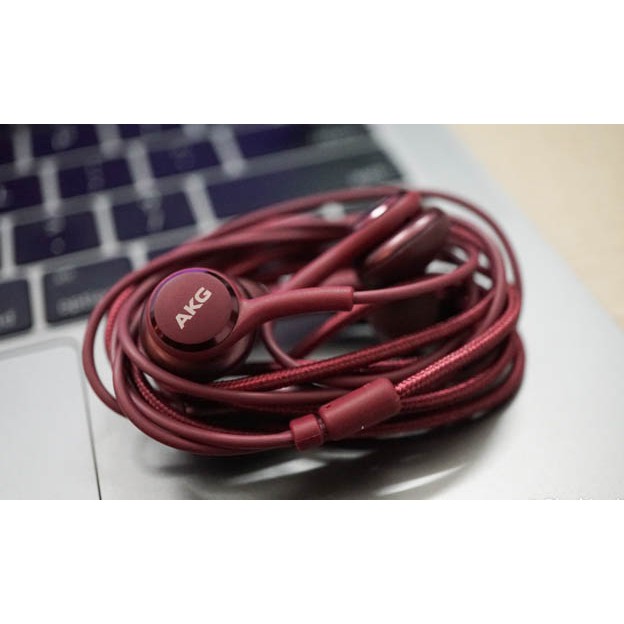 Tai nghe AKG S9 Plus màu đỏ vang, RED LIMITED Chính Hãng - Tặng kèm dây quấn bảo vệ