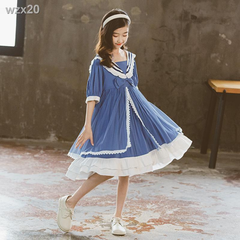 Bé gái Váy lolita cho trẻ em trung học và đại hè 2021 công chúa kiểu phương Tây [Đăng vào ngày 16 tháng 6]