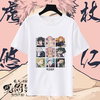 Áo thun  Gojou Satoru Itadori Yuuji Megumi Fushiguro Japan Anime manga nhiều mẫu HOT