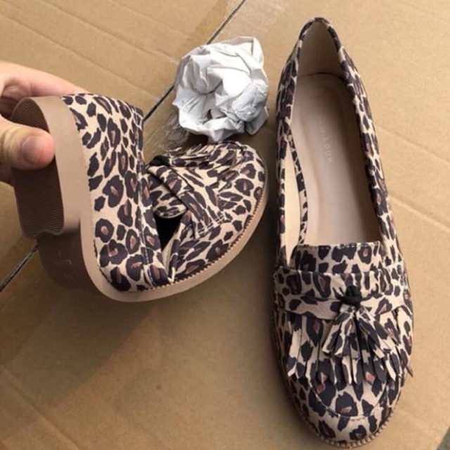 Giày newlook da báo ( size 36 )