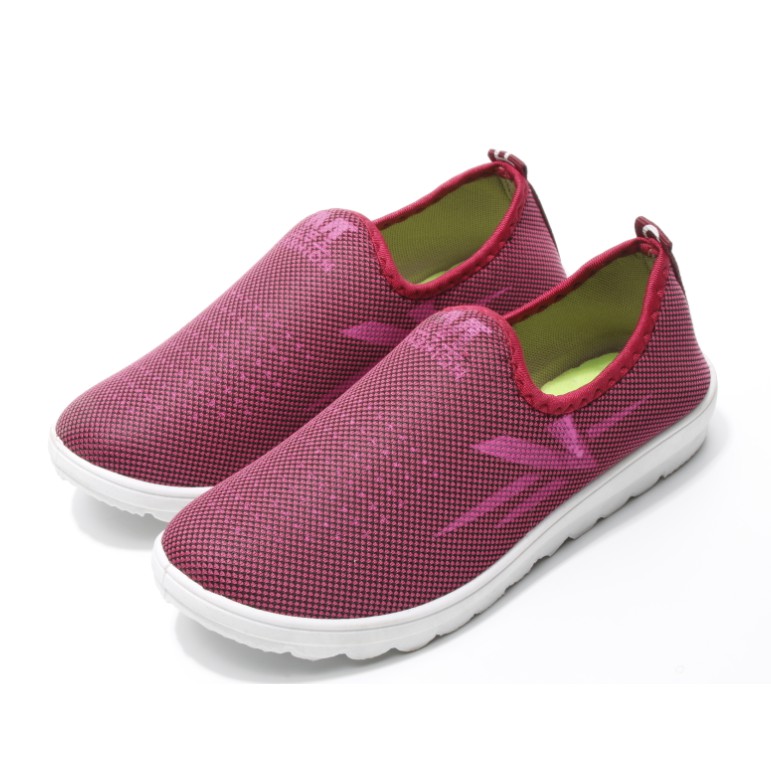 Giày lười màu hồng cho nữ