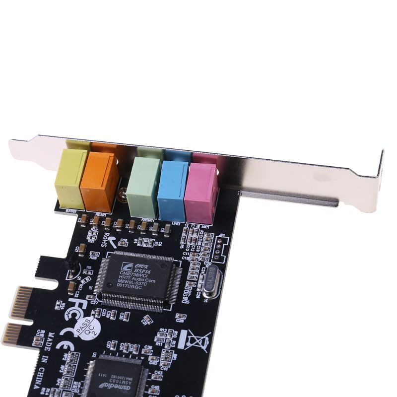 Card Âm Thanh Kỹ Thuật Số Pci-E 5.1 Cmi8738 Chipset + Rào Chắn | BigBuy360 - bigbuy360.vn