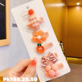 set kẹp tóc cho bé gái