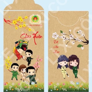 Combo 100 lì xì cand đủ mẫu