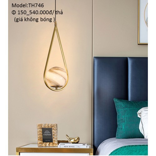 ĐÈN THẢ DECOR NORDIC PHONG CÁCH BẮC ÂU