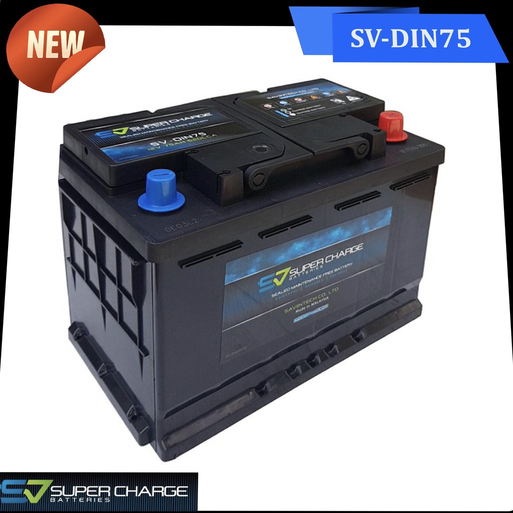 Ắc quy SV 12V 75AH DIN75