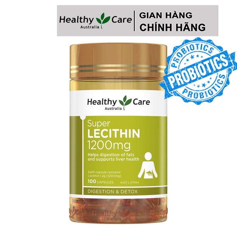 Lecithin Healthy Care Mầm đậu nành chính hãng