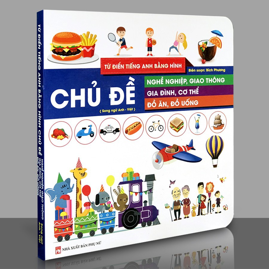 Sách - Từ Điển Bằng Hình Song Ngữ Cho Trẻ (2 Cuốn)