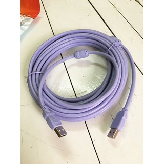 Cáp USB 2.0 2 đầu đực dài 10m (tím)
