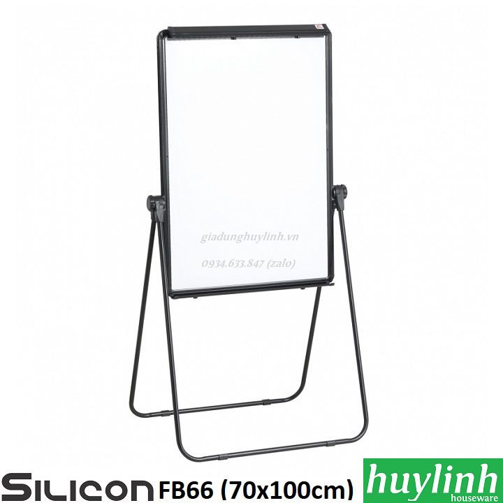 Bảng Flipchart Silicon FB66 - 70 x 100cm - Chân chữ U