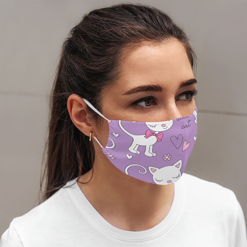 Khẩu trang trẻ em thú cưng dễ thương cho bé cute đáng yêu Hình Đẹp CARTWELL có thể giặt và tái sử dụng dành cho nam nữ p