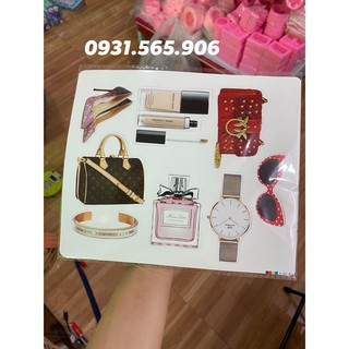 Phụ Kiện Trang Trí Bánh Cắm Giấy