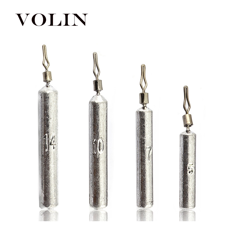 Set 5 Chì Câu Cá Trọng Lượng 5g 7g 10g 14g 20g