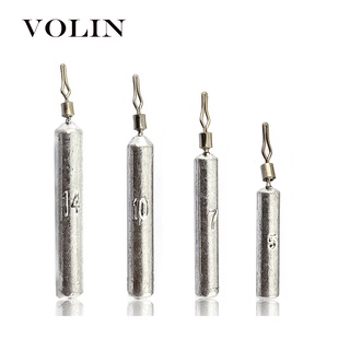 Set 5 Chì Câu Cá Trọng Lượng 5g 7g 10g 14g 20g