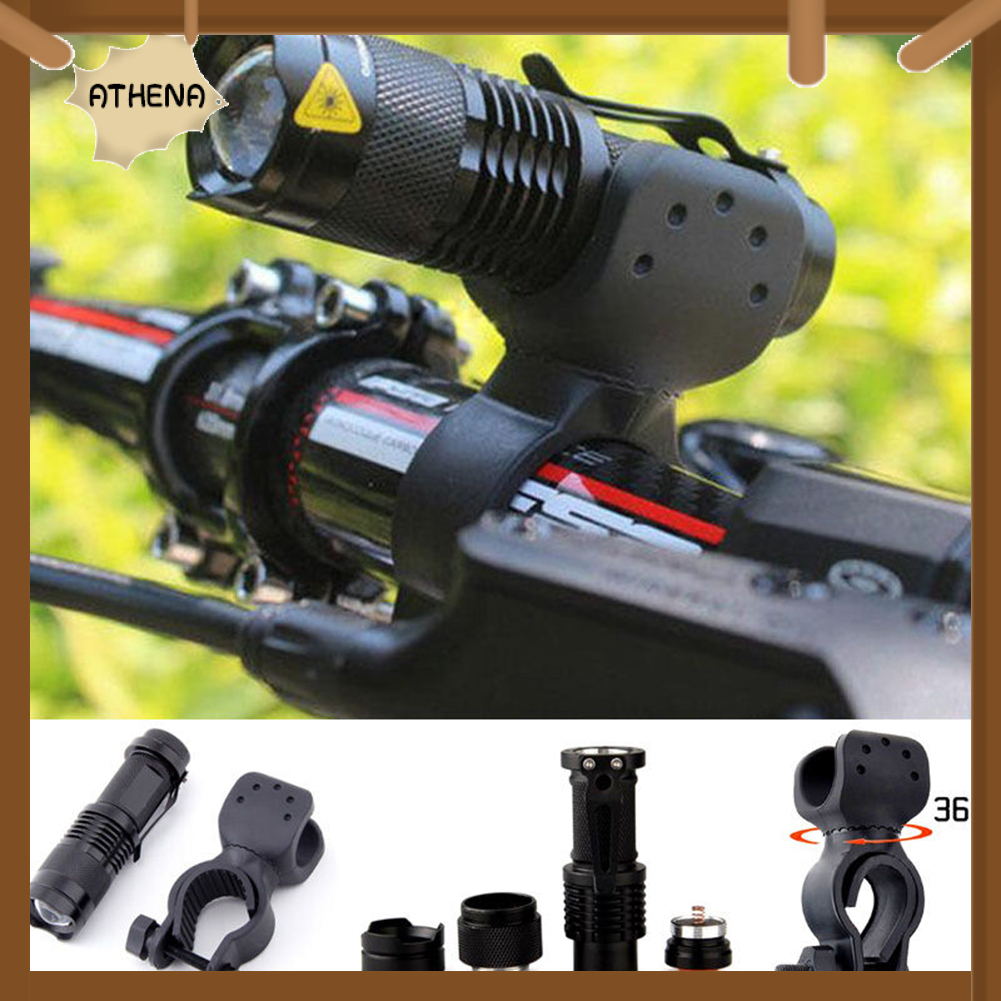 Đèn Pin Led Siêu Sáng Bằng Hợp Kim Nhôm Với Giá Đỡ Xoay Được