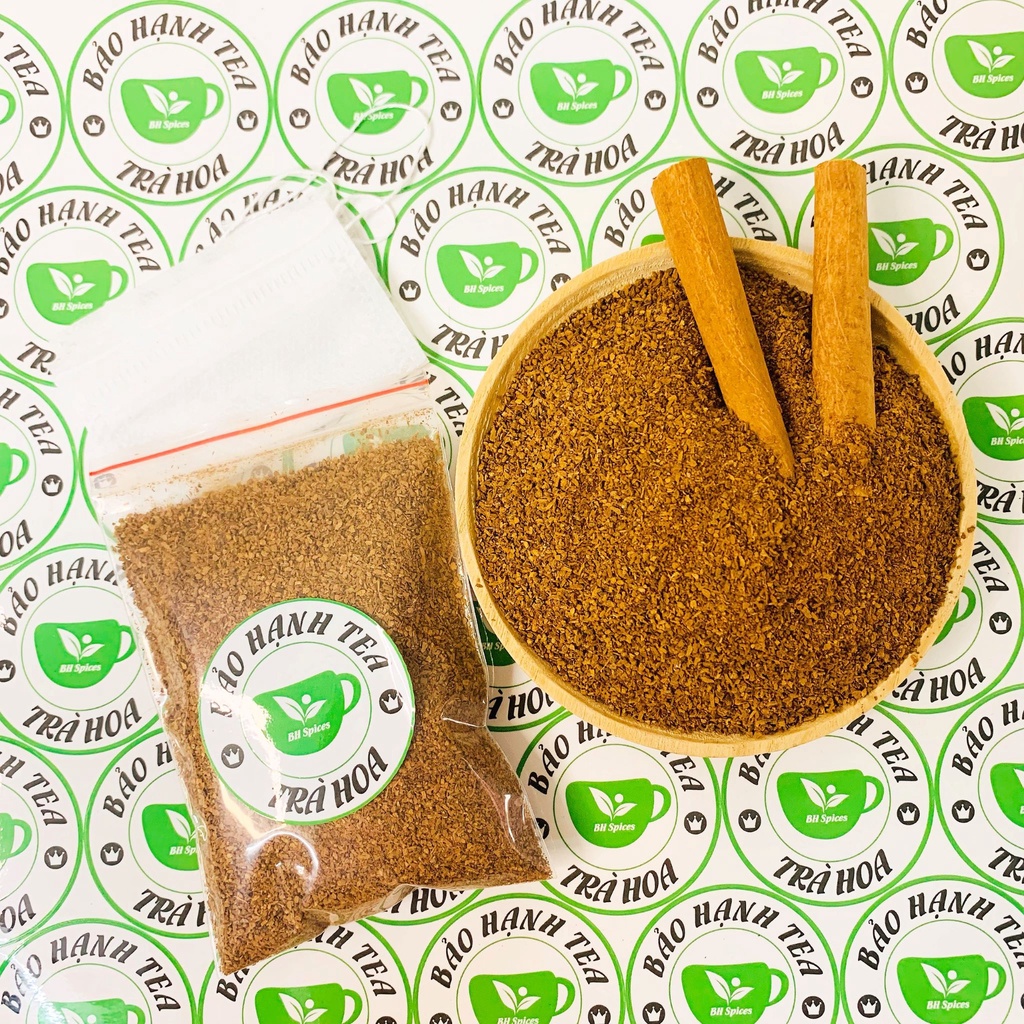 Trà quế thanh nghiền dạng hạt tấm 100gr chuyên sử dụng để uống trà – Tea Bag Cut BH Spices