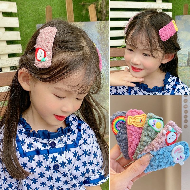 Set 8 kẹp lông xoắn dán hình xinh ♥