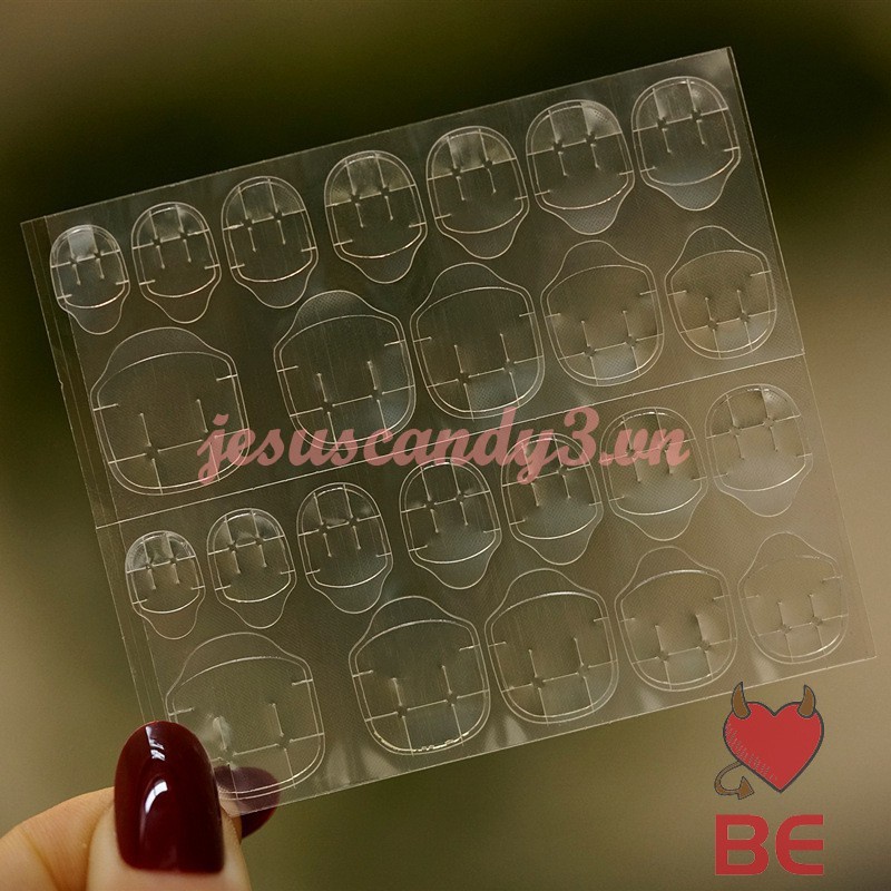 Ready Stock Bộ Dụng Cụ Dán Móng Tay Giả Chất Lượng Cao Tiện Lợi