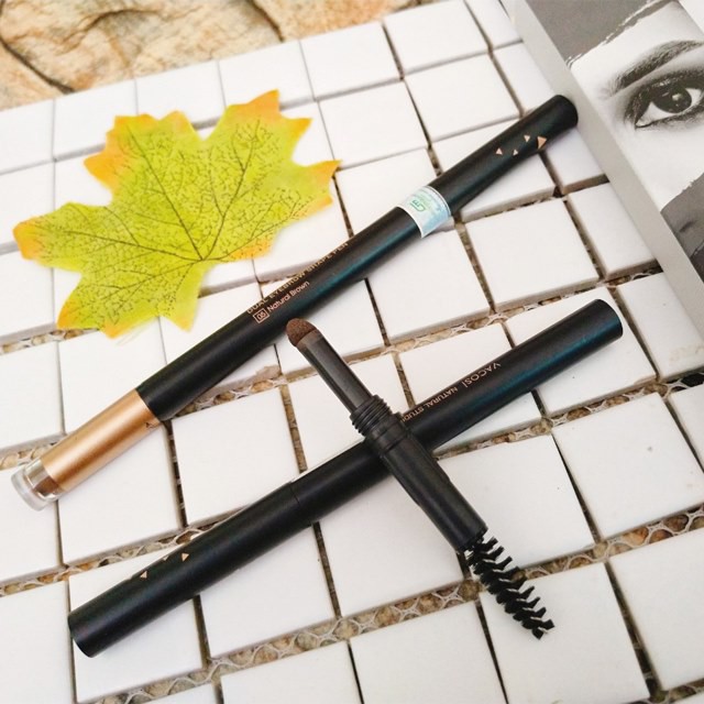 Chì kẻ mày định hình đa năng Vacosi Dual Eyebrow Shape Pen