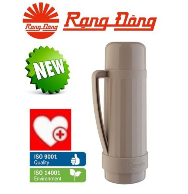 Phích nước Rạng Đông cầm tay 0,5 lít, nhỏ gọn tiện dụng. 0538N1