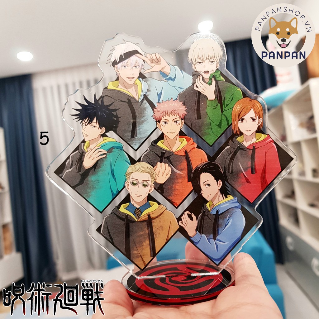 Mô Hình Standee acrylic Anime Jujutsu Kaisen (15cm)