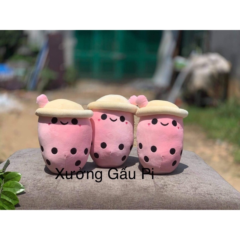 Gấu Bông Trà Sữa - Gối Bình Sữa Baby Hàng Cao Cấp Mềm Mịn - Thú Bông Nhập Khẩu Size 35cm Quà Tặng Ý Nghĩa