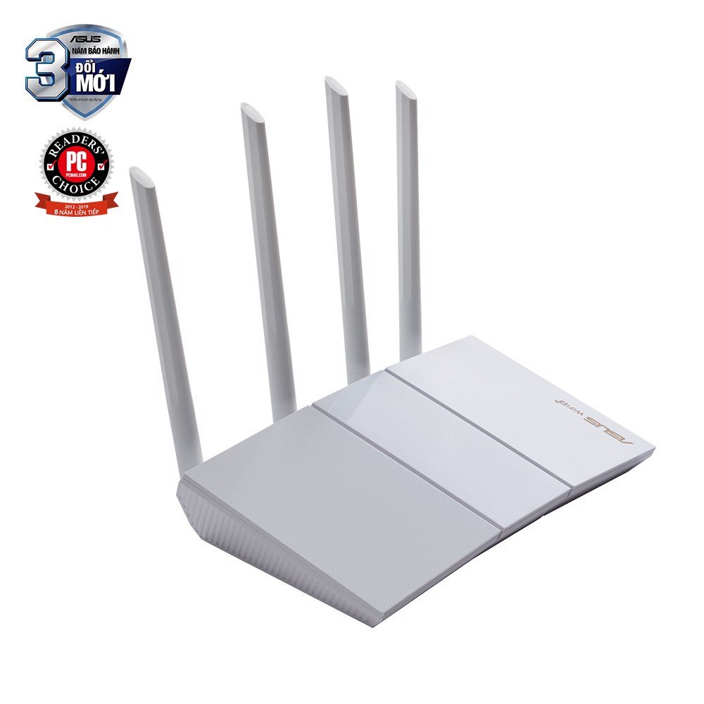 Router ASUS RT-AX55 white Wifi 6 AX1800 2 băng tần