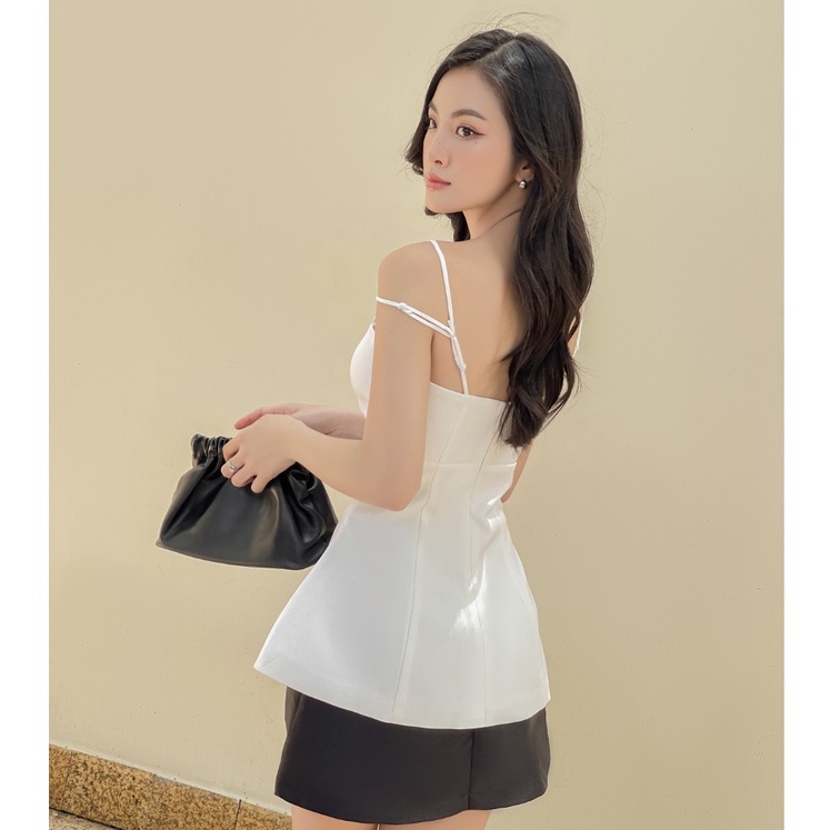 Áo chiết eo dây rớt , Peace House Clothing