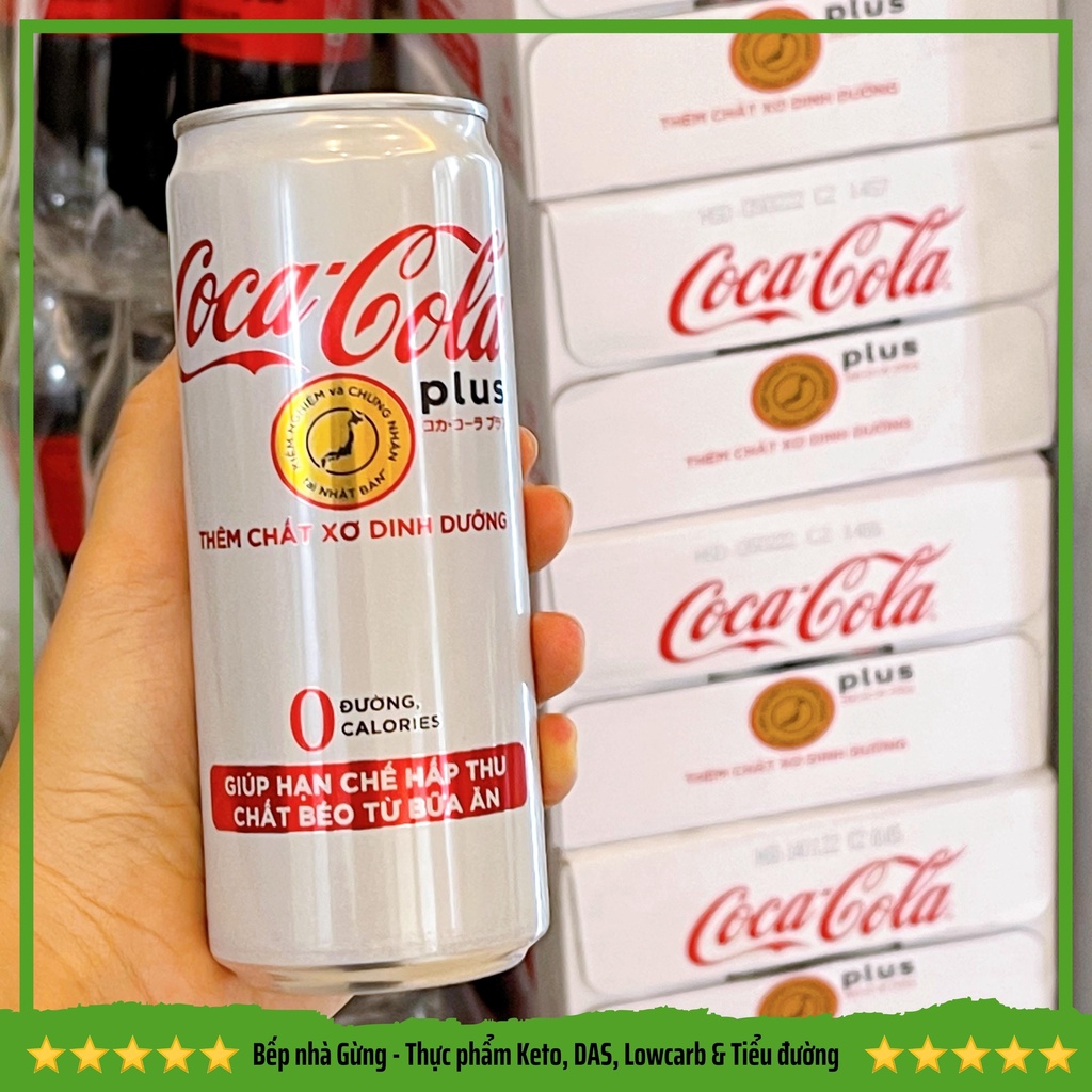 Coca Light không đường - ăn kiêng, giảm mỡ - For Keto, DAS, Lowcarb, Eatclean & Tiểu đường