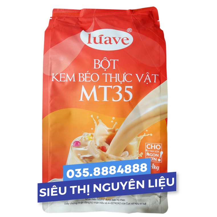 Bột Kem Béo Pha Trà Sữa MT35 gói 1kg