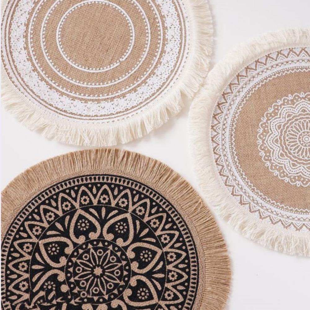 Tấm Lót Bàn Ăn Cách Nhiệt Chống Bỏng Trang Trí Nhà Cửa