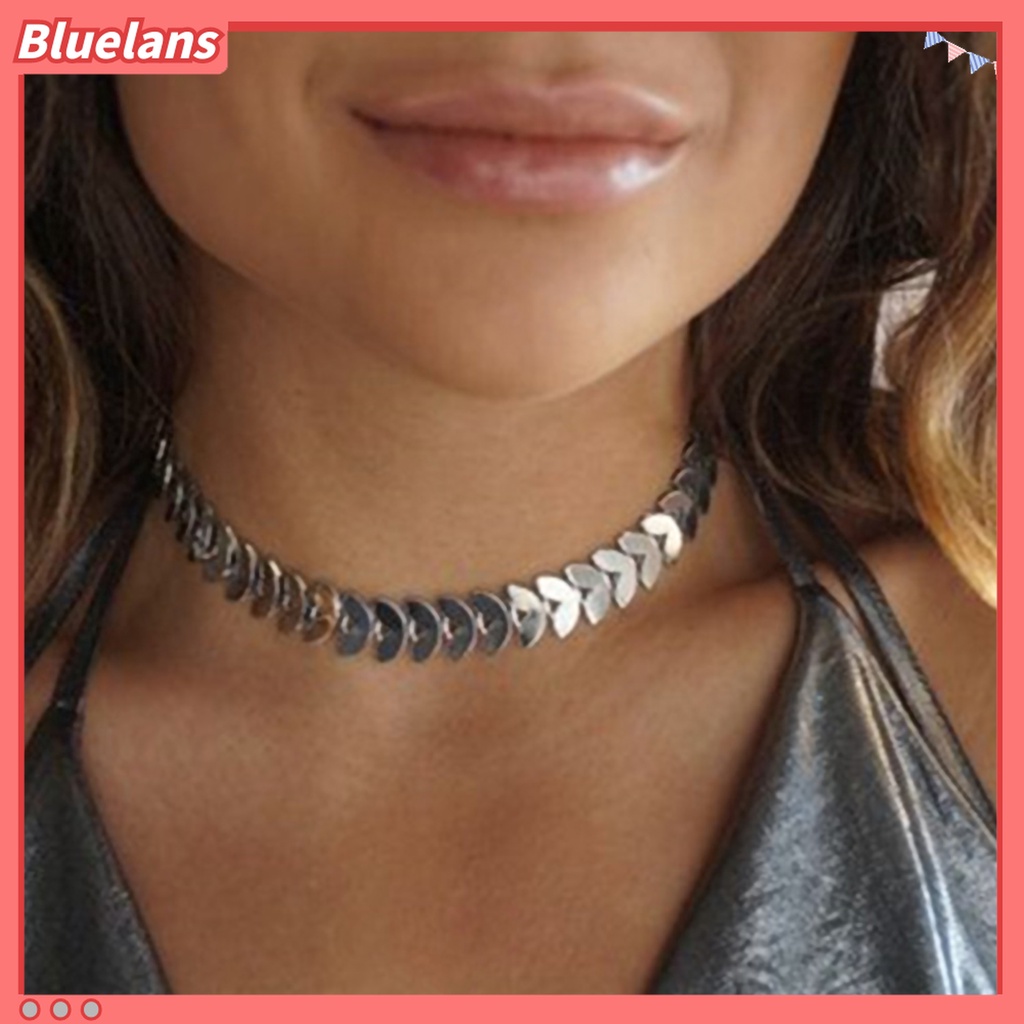 Vòng Cổ Choker Hình Chiếc Lá Thời Trang Cho Nữ