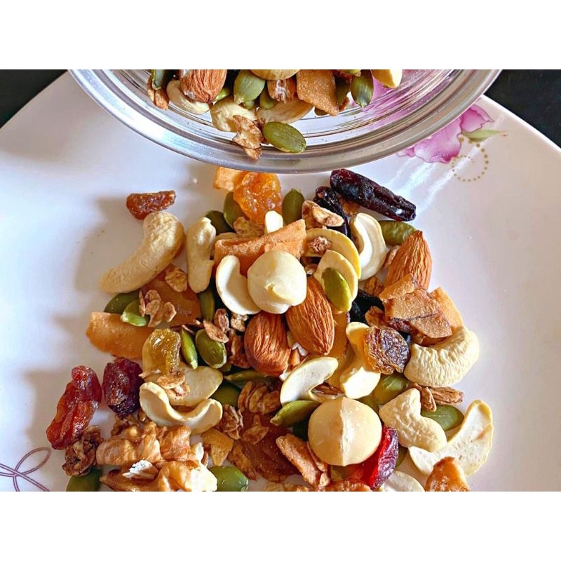 Túi 100gam Ngũ Cốc GRANOLA Siêu Hạt Dinh Dưỡng Không Đường